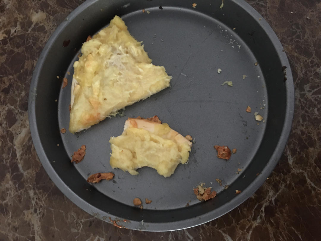 『自制8寸』榴莲披萨🍕