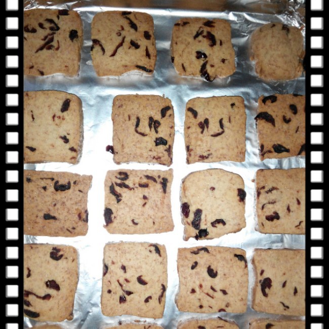 蔓越莓饼干的做法（烤箱做饼干）