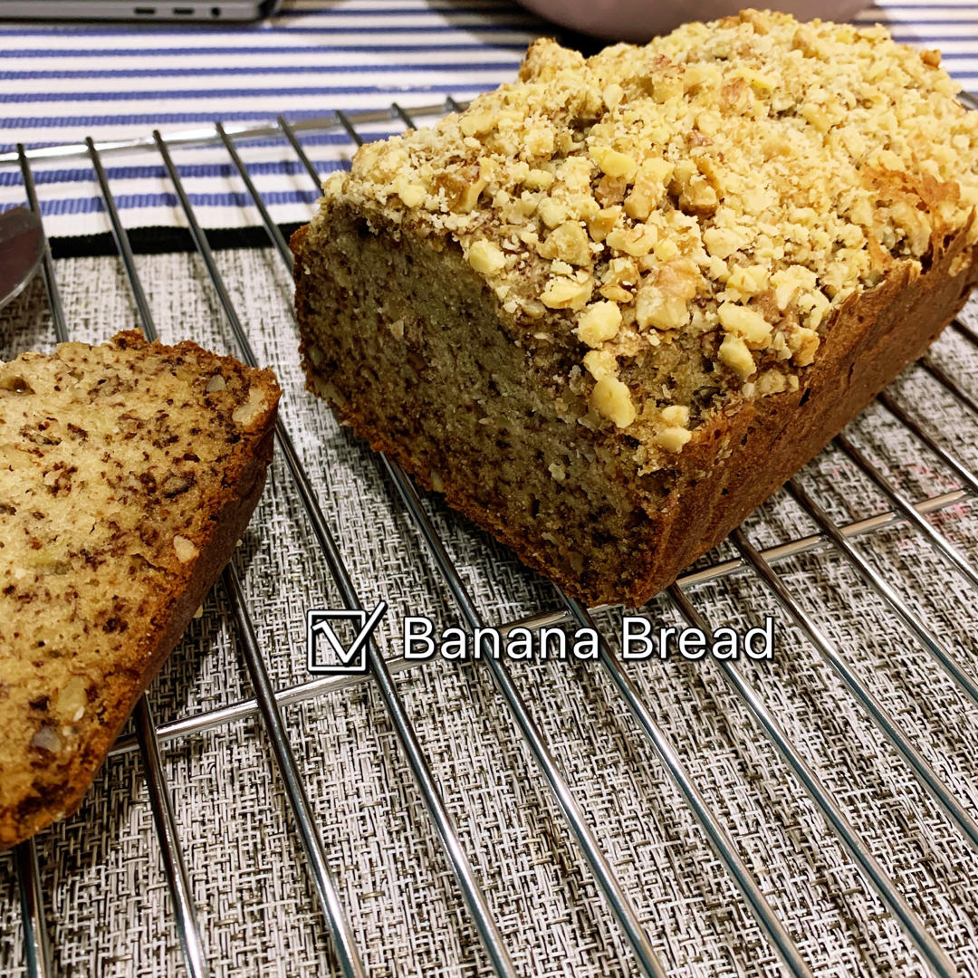 【不能更简单的香蕉面包（蛋糕）Banana Bread】