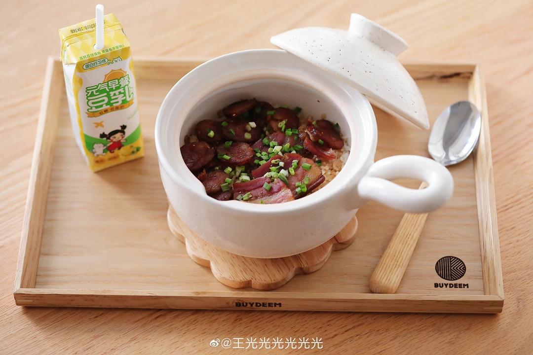 煲仔饭饭的做法