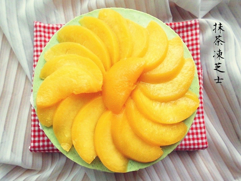 抹茶冻芝士蛋糕