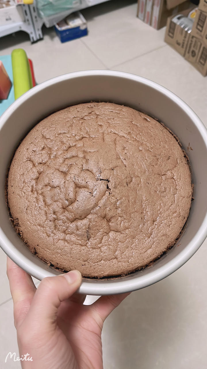 可可戚风蛋糕 8寸