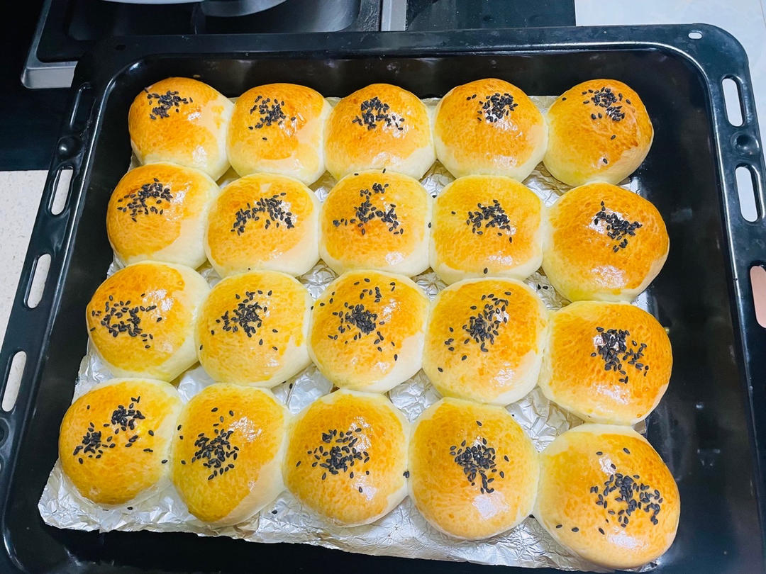 豆沙小餐包（一次发酵）