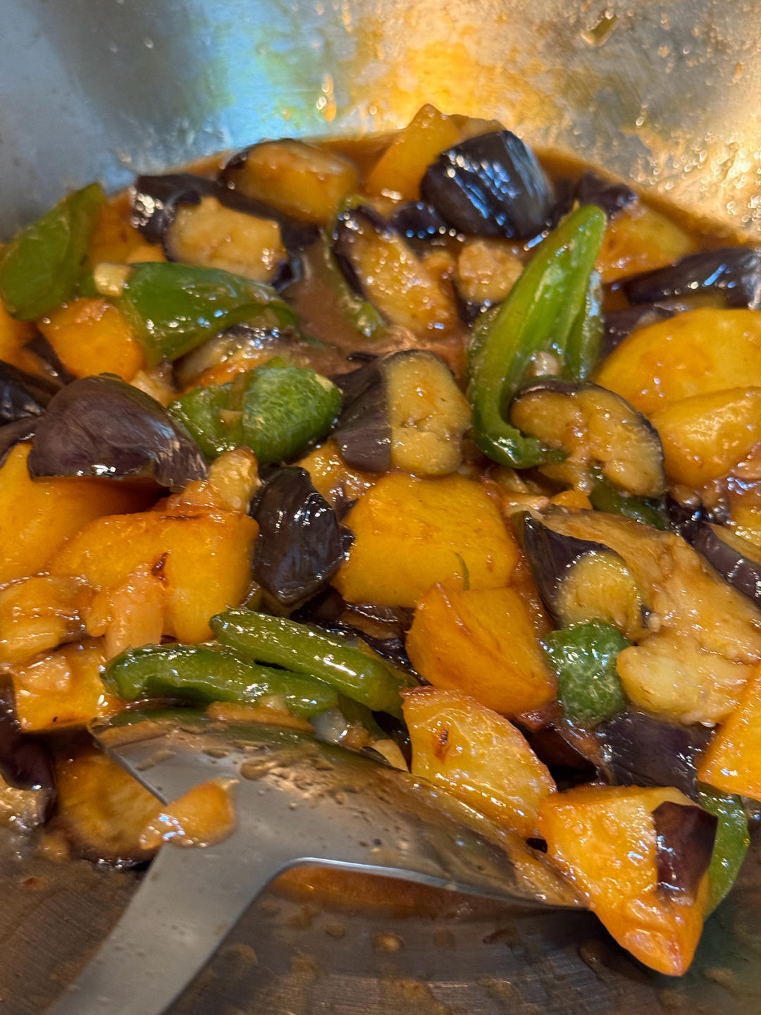 地三鲜（茄子，土豆，青椒）