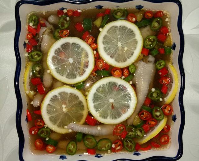 柠檬凤爪的做法