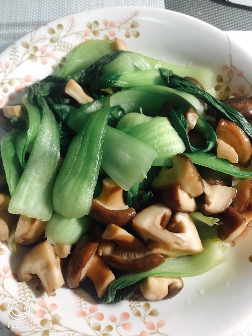 香菇小青菜#下饭菜