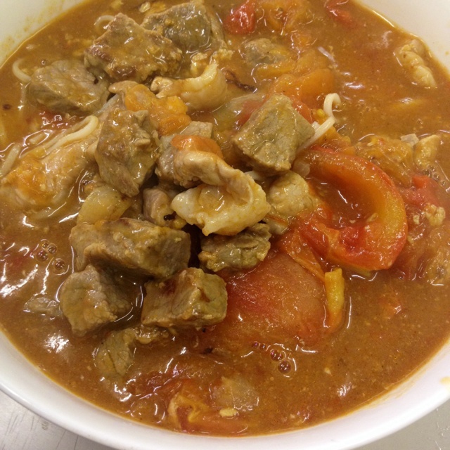 番茄牛肉面