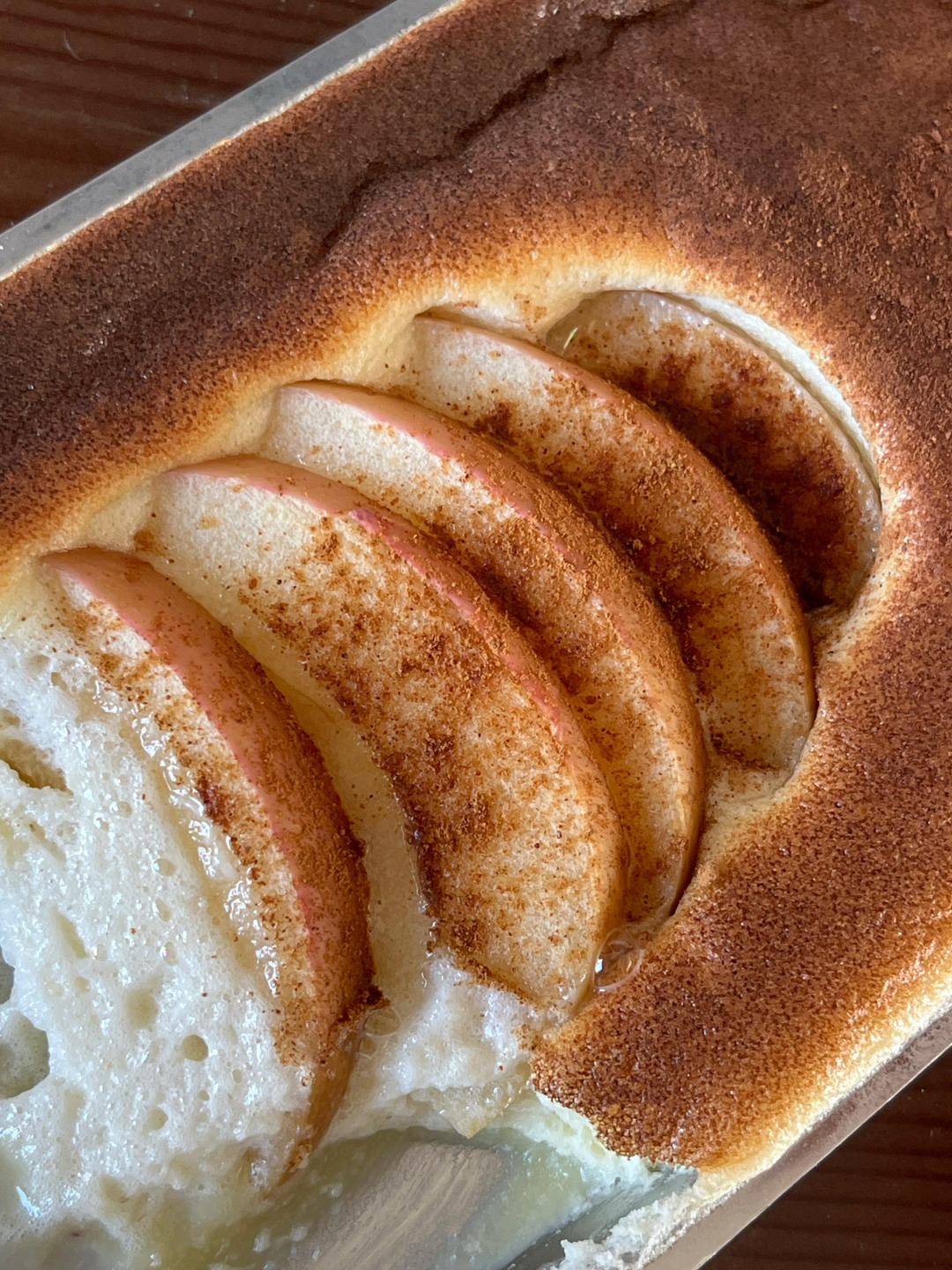 低卡肉桂苹果荷兰松饼🥞网红brunch