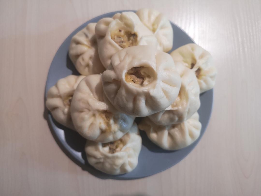 家庭手工肉馅大包子