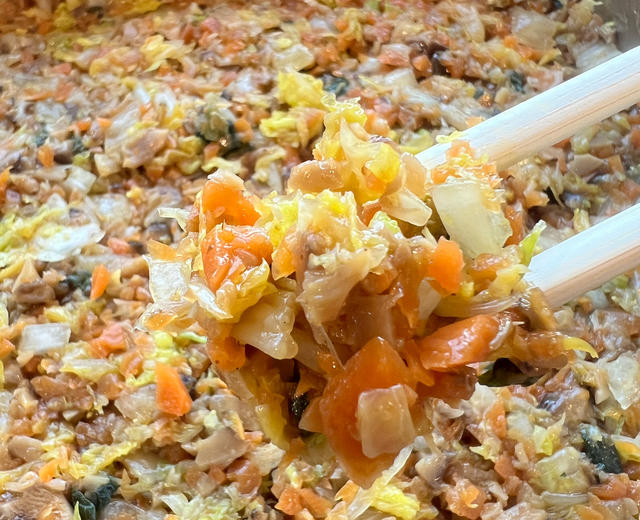 白菜胡萝卜香菇饺子馅儿 白菜胡萝卜香菇饺子馅儿