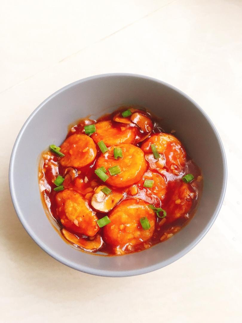 脆皮茄汁日本豆腐