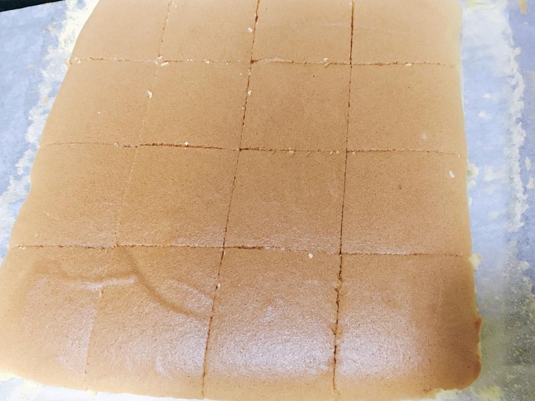 古早味蛋糕....烫面水浴法