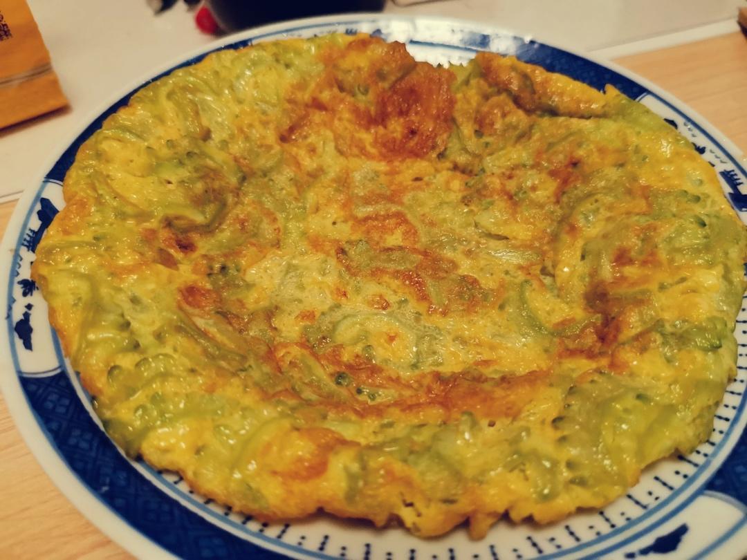 一点也不苦的苦瓜摊鸡蛋