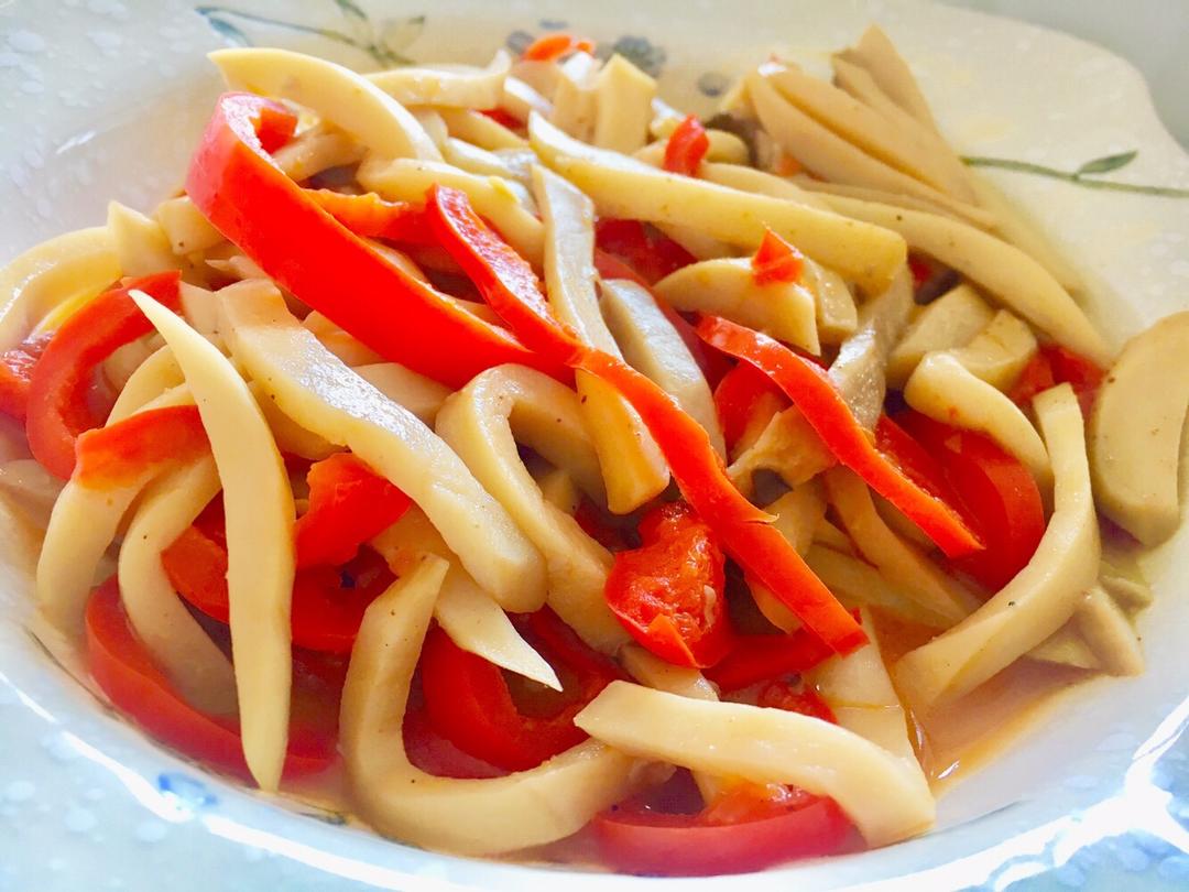 家常小炒——鸡腿菇的做法