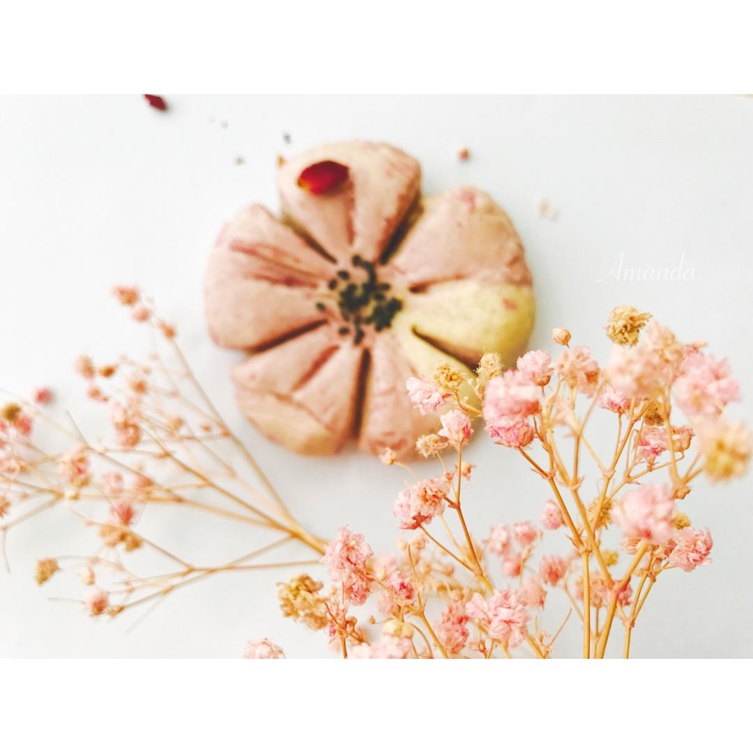 香芋梅花酥