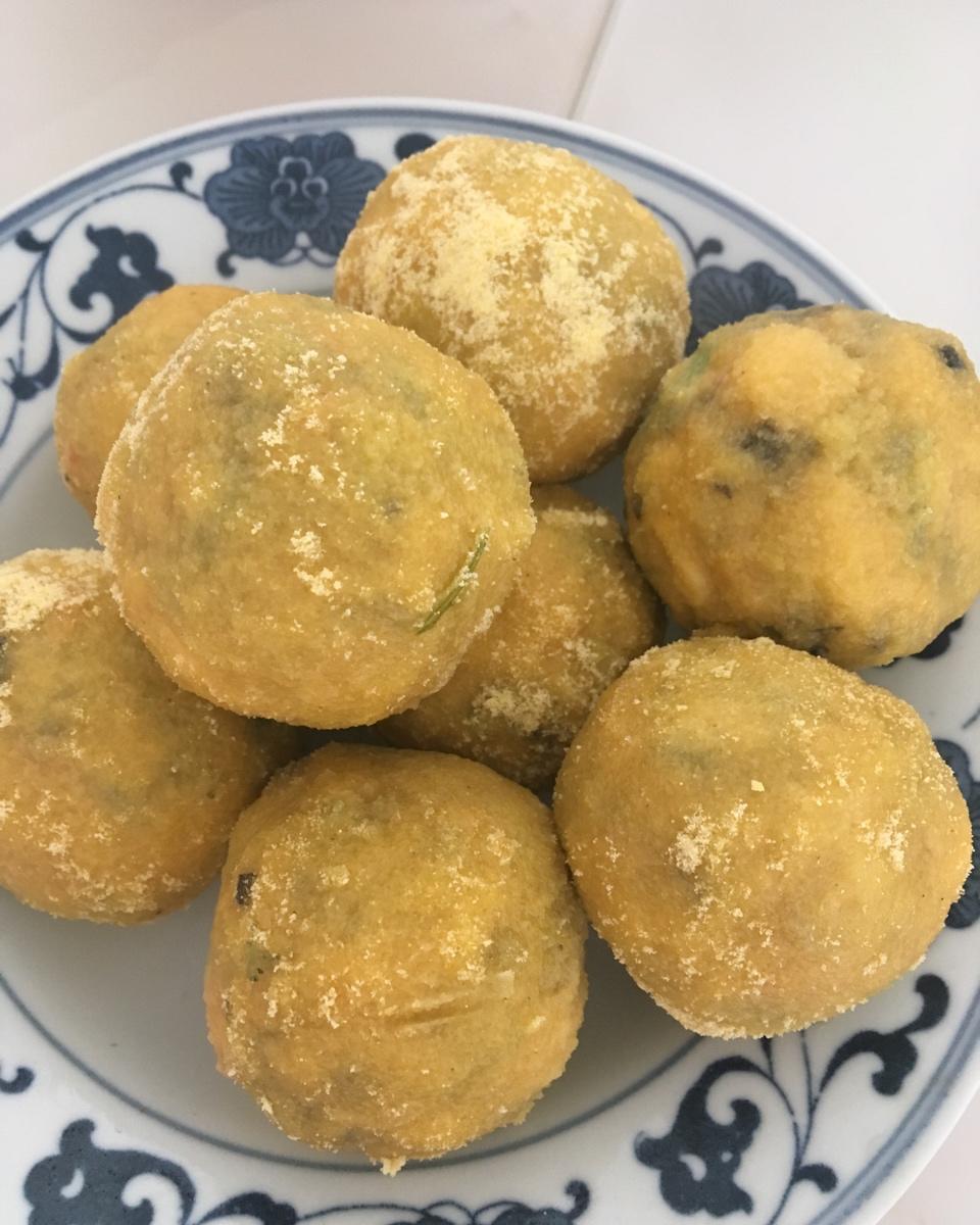 玉米菜团