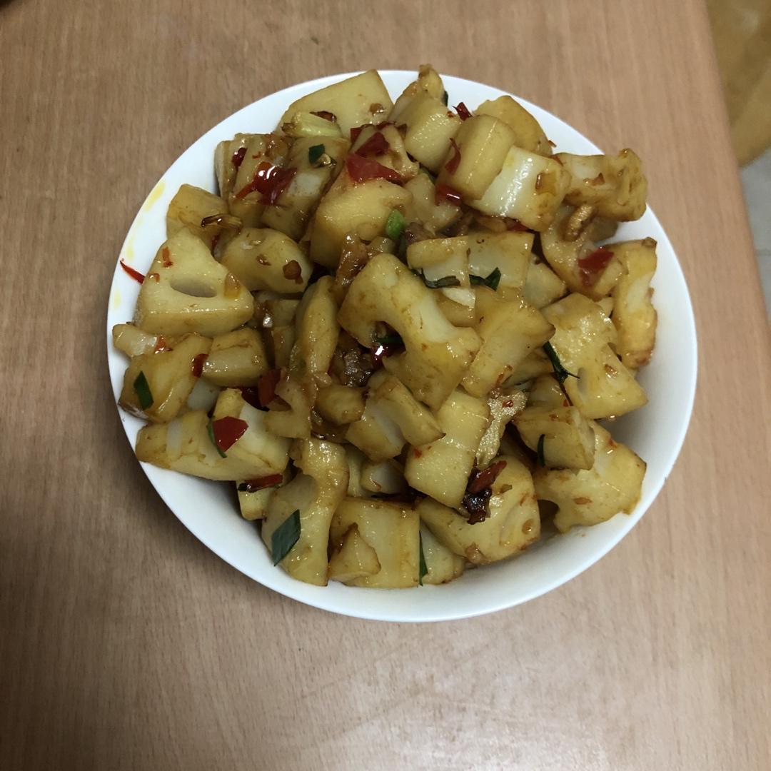 酸辣藕丁