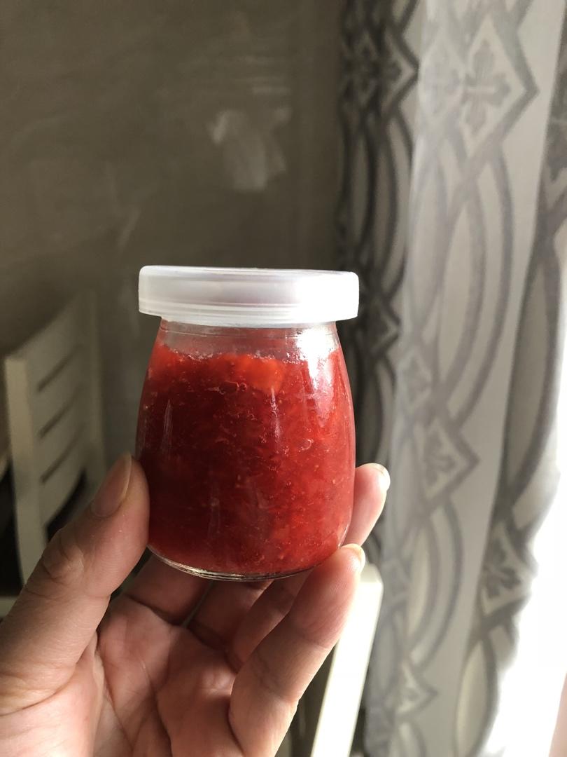 自制无添加草莓酱
