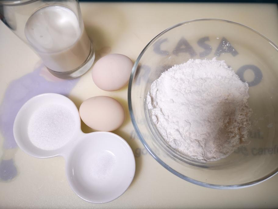 纯奶手撕吐司的做法 步骤1