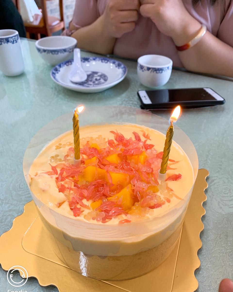 杨枝甘露奶盖蛋糕 | Hm340打蛋器均质功能