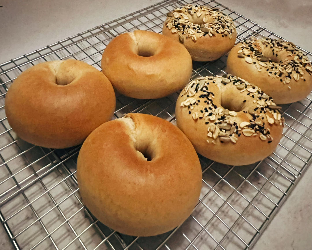 🥯一小时就完成的超快手贝果