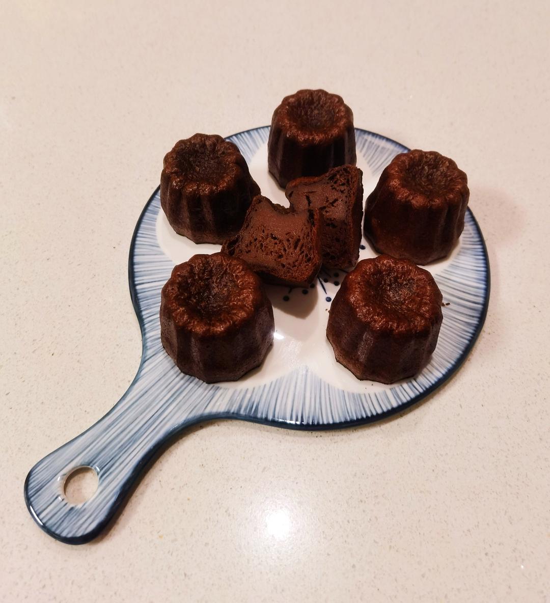 波尔多可露丽（鸳鸯奶茶与抹茶）—便宜钢模无需震面糊