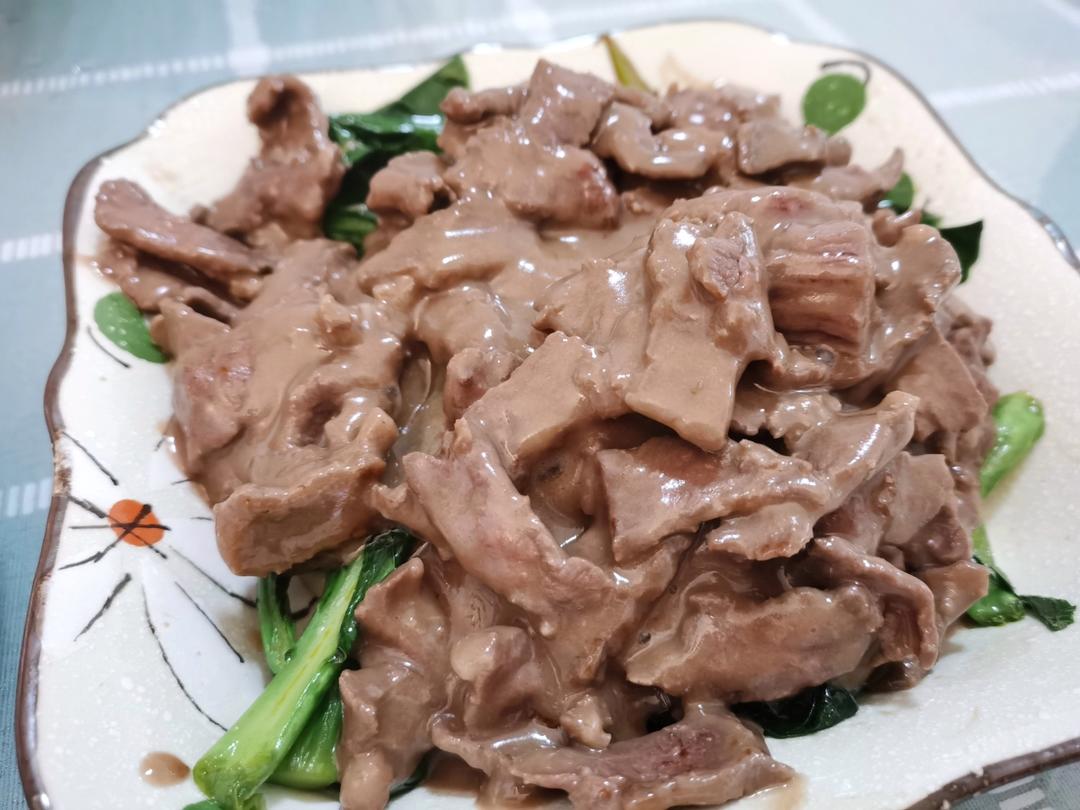 潮汕妈妈们拿手家常菜之芥蓝炒牛肉