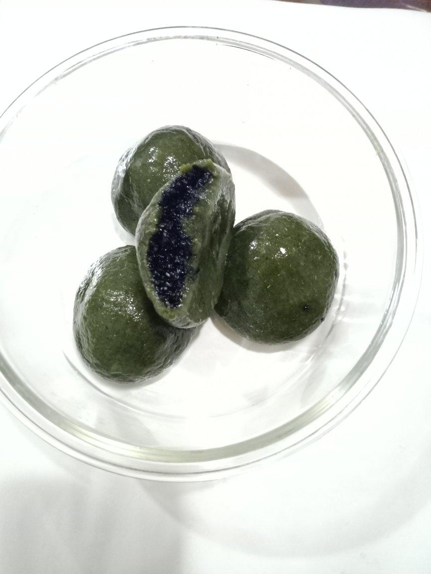 《Tinrry+》咸蛋黄肉松青团+红豆沙青团