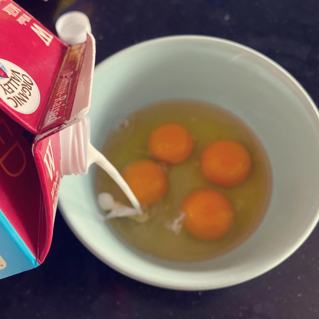 纯奶手撕吐司的做法 步骤1