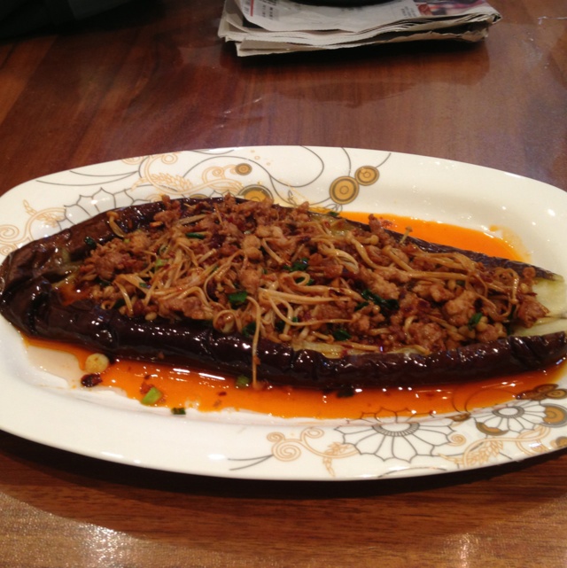 肉沫烤茄子