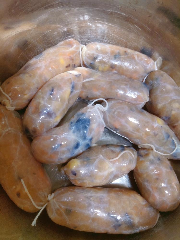 鸡肉减脂肠（不加淀粉）的做法 步骤7