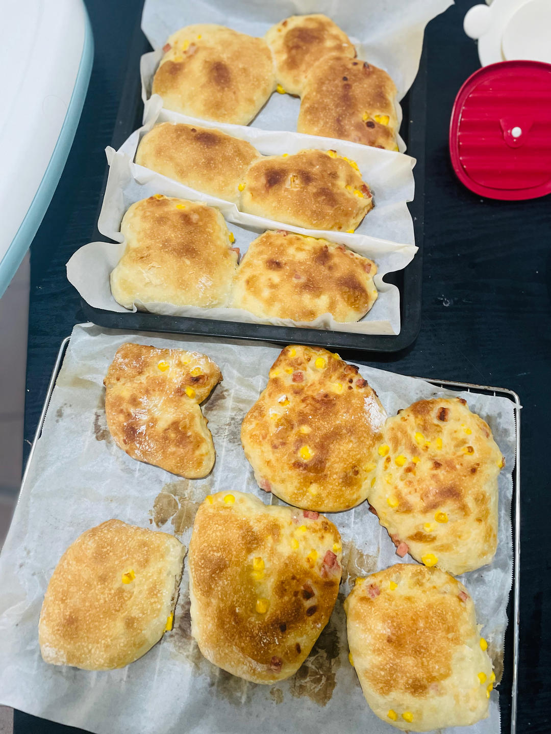 超级简单点恰巴塔配方！免揉面也有大气孔💞