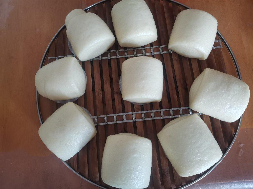 水光肌白面馒头（一次发酵法）