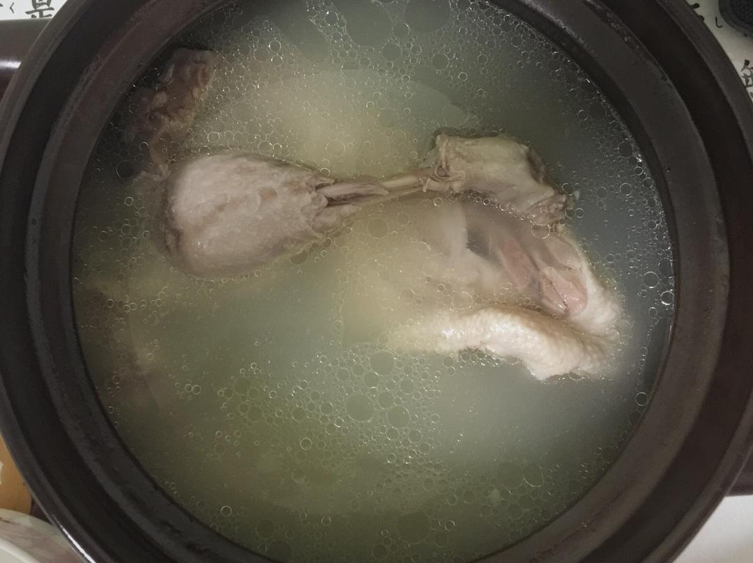 山药煲鸭汤