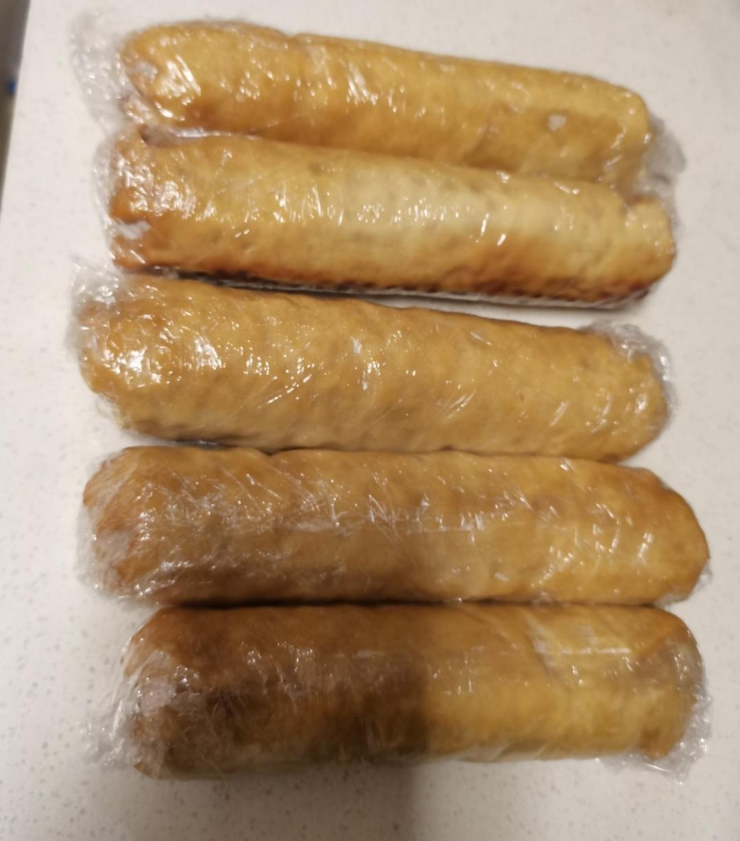 懒人的～糯米肉沫卷