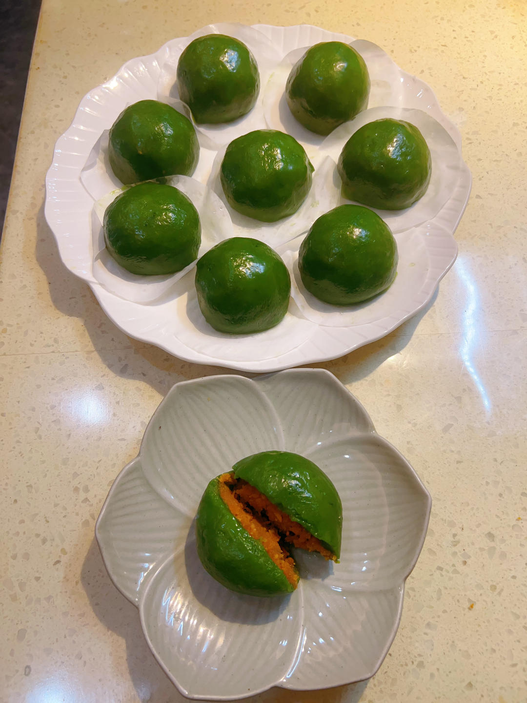 香糯可口的青团