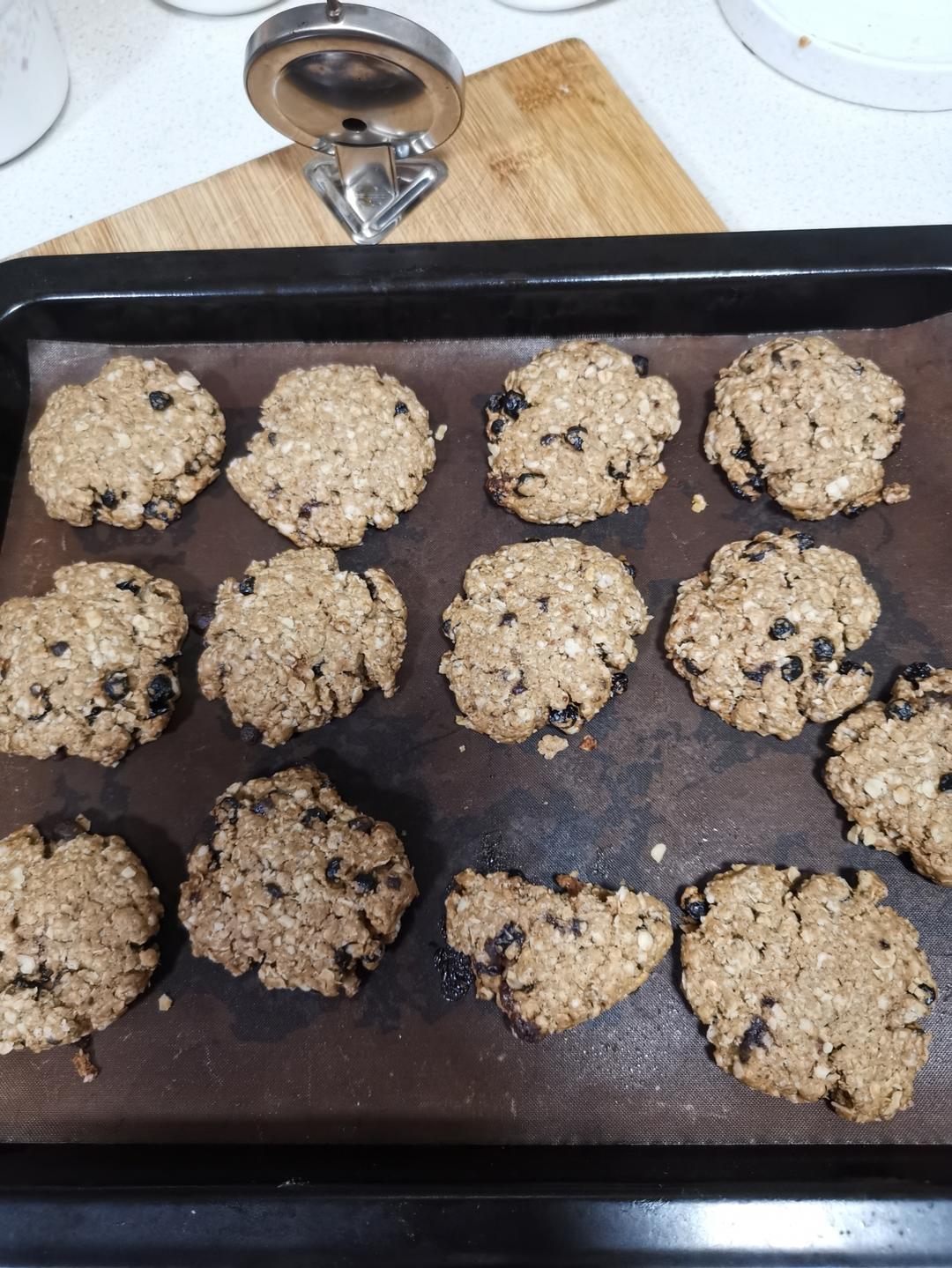 肉桂燕麦饼干（素）