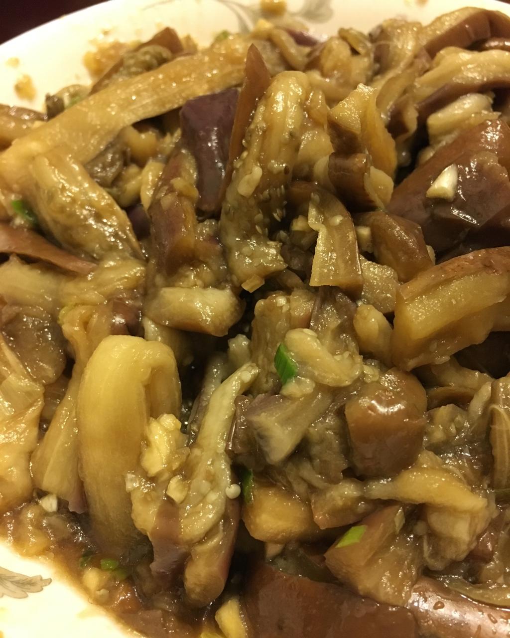 手擂茄子