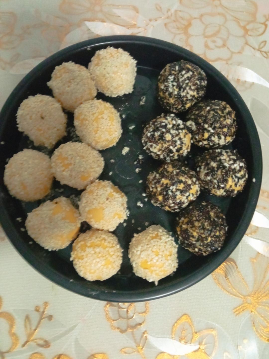 空气炸锅版麻团