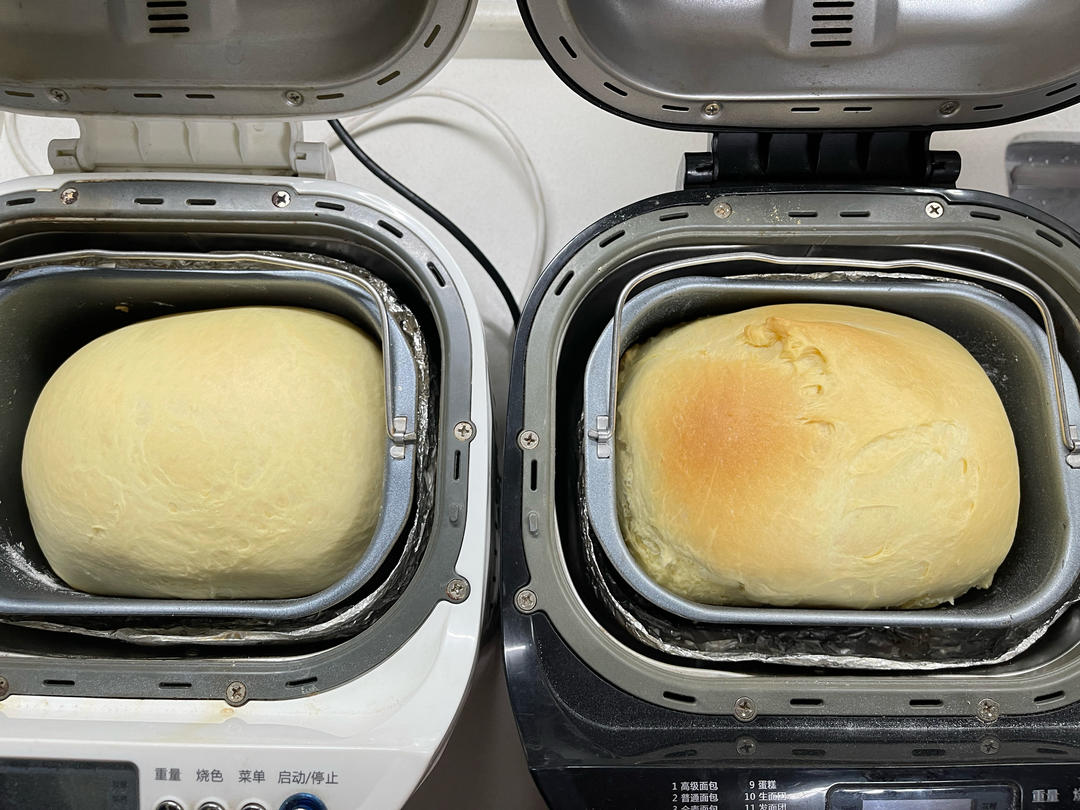 面包机做北海道吐司