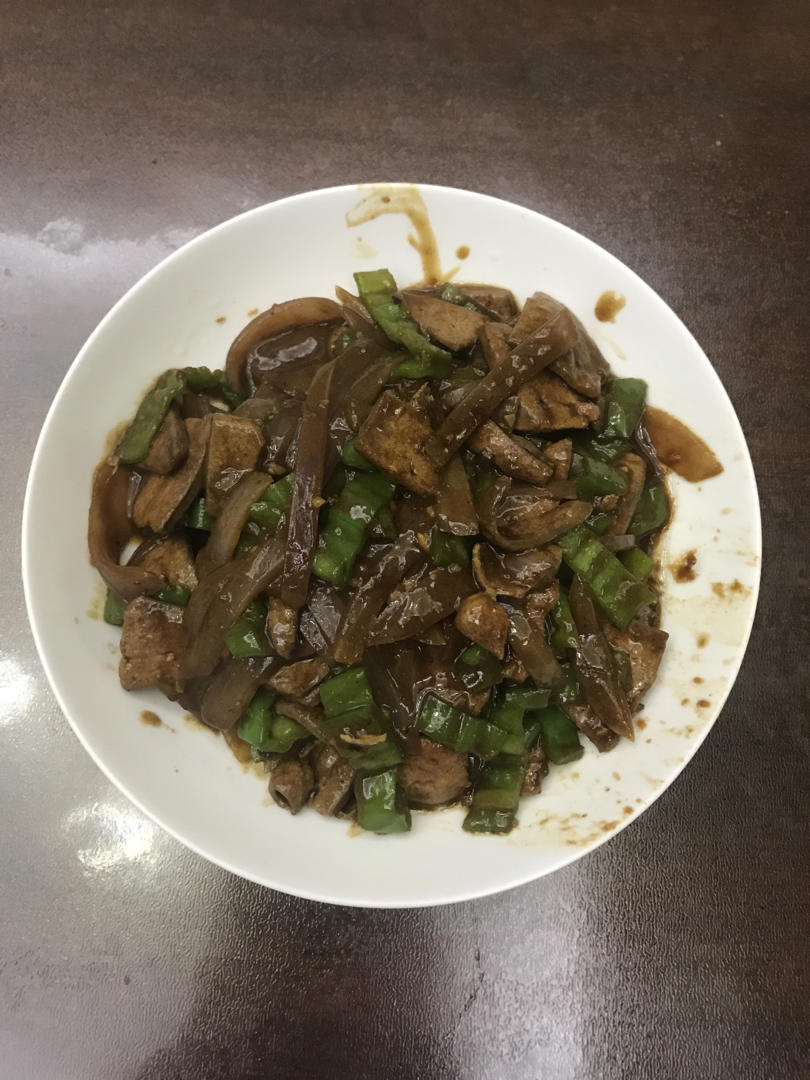狐狸家的酱爆猪肝-鲜嫩不腥的秘诀