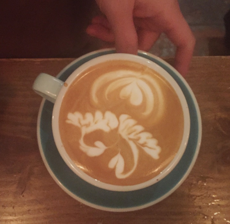 拉花咖啡
