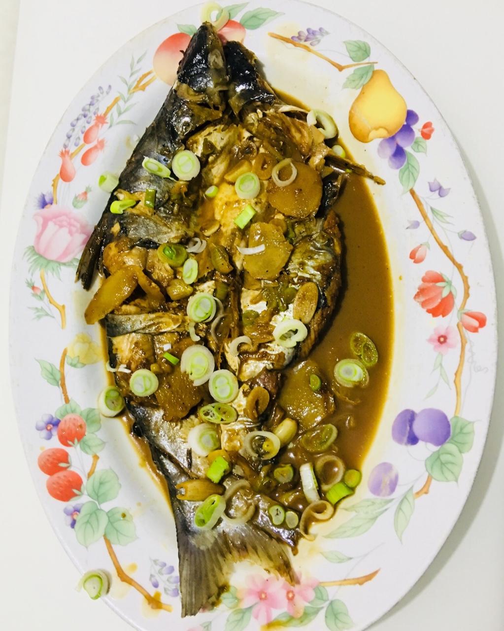 家常红烧扁鱼