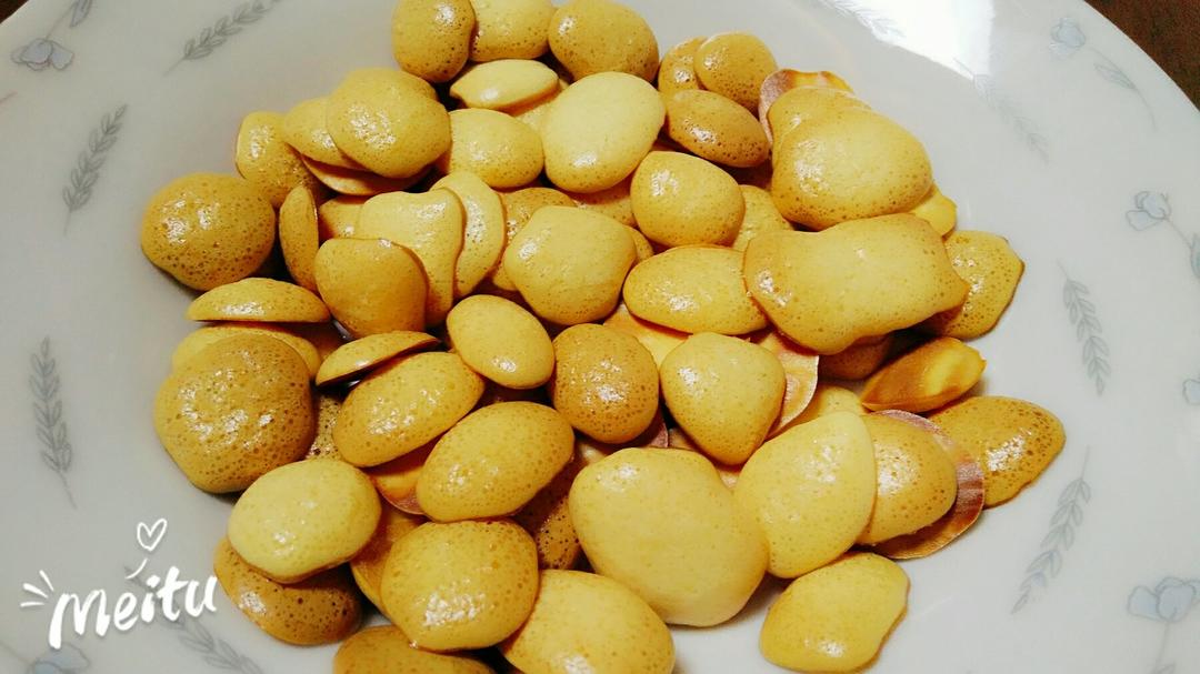 入口即化的蛋黄小饼干