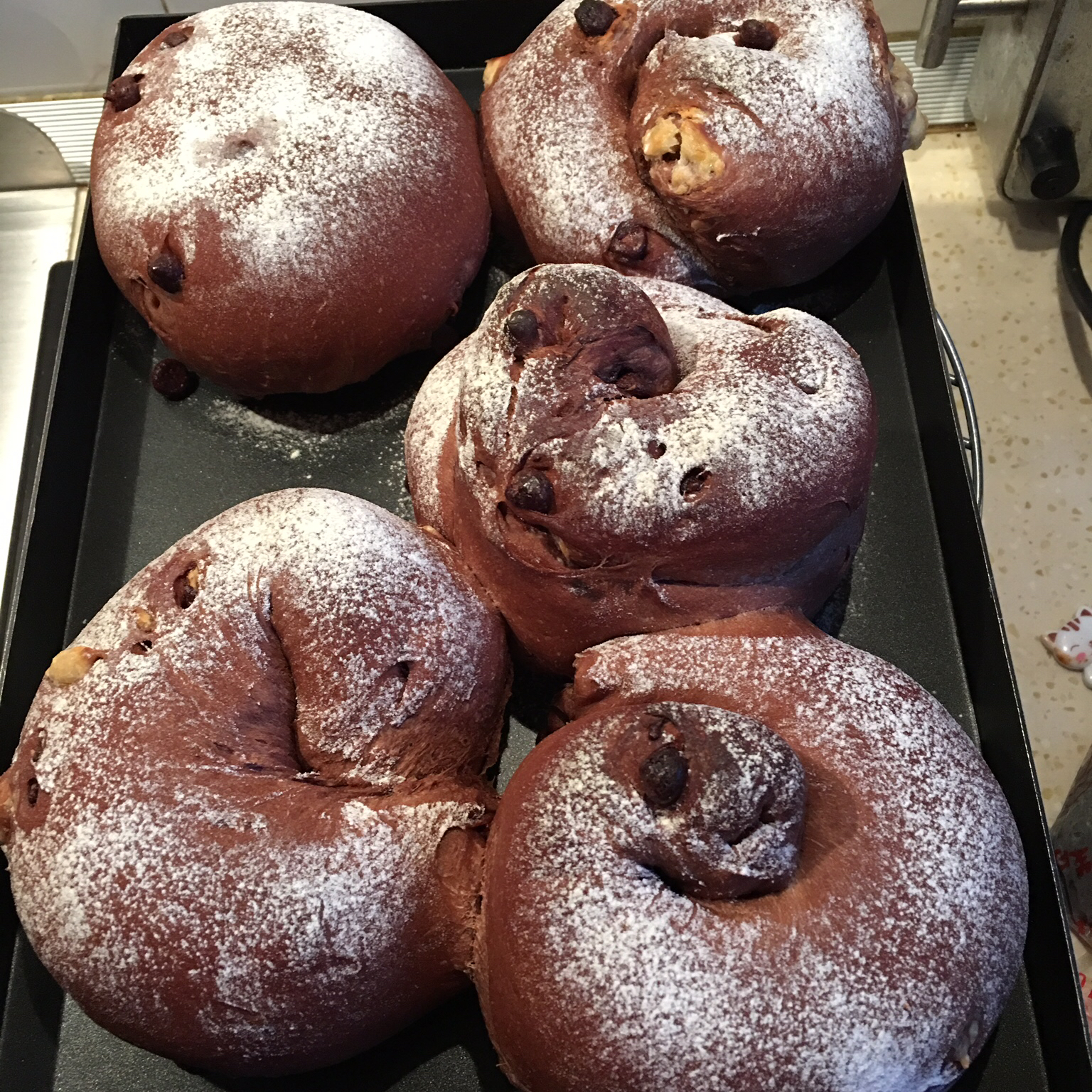 便便面包- 巧克力香蕉奶酪软欧