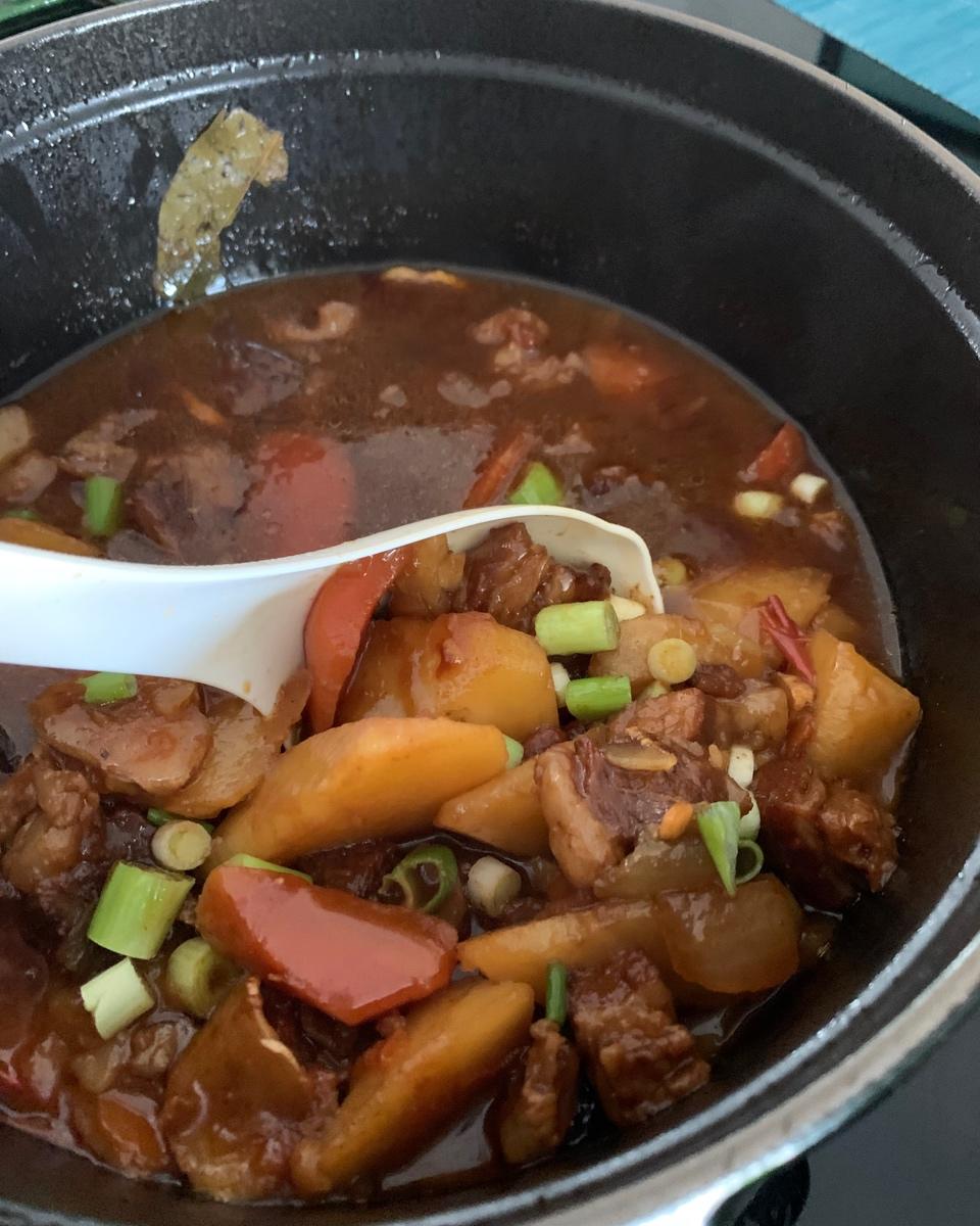 番茄土豆炖牛腩