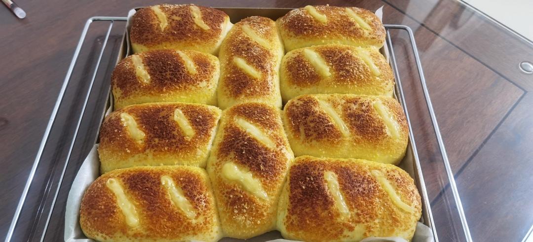 芝士火腿面包（一次发酵）