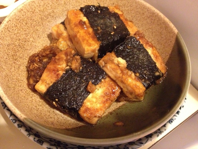 日式照烧海苔豆腐