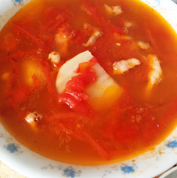 西红柿土豆汤
