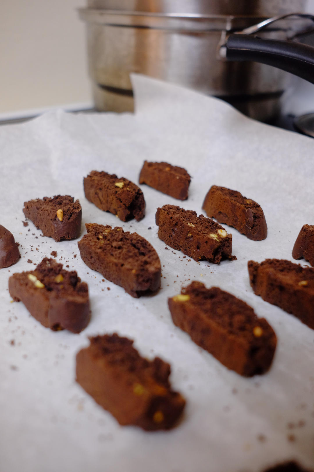 巧克力坚果意式脆饼